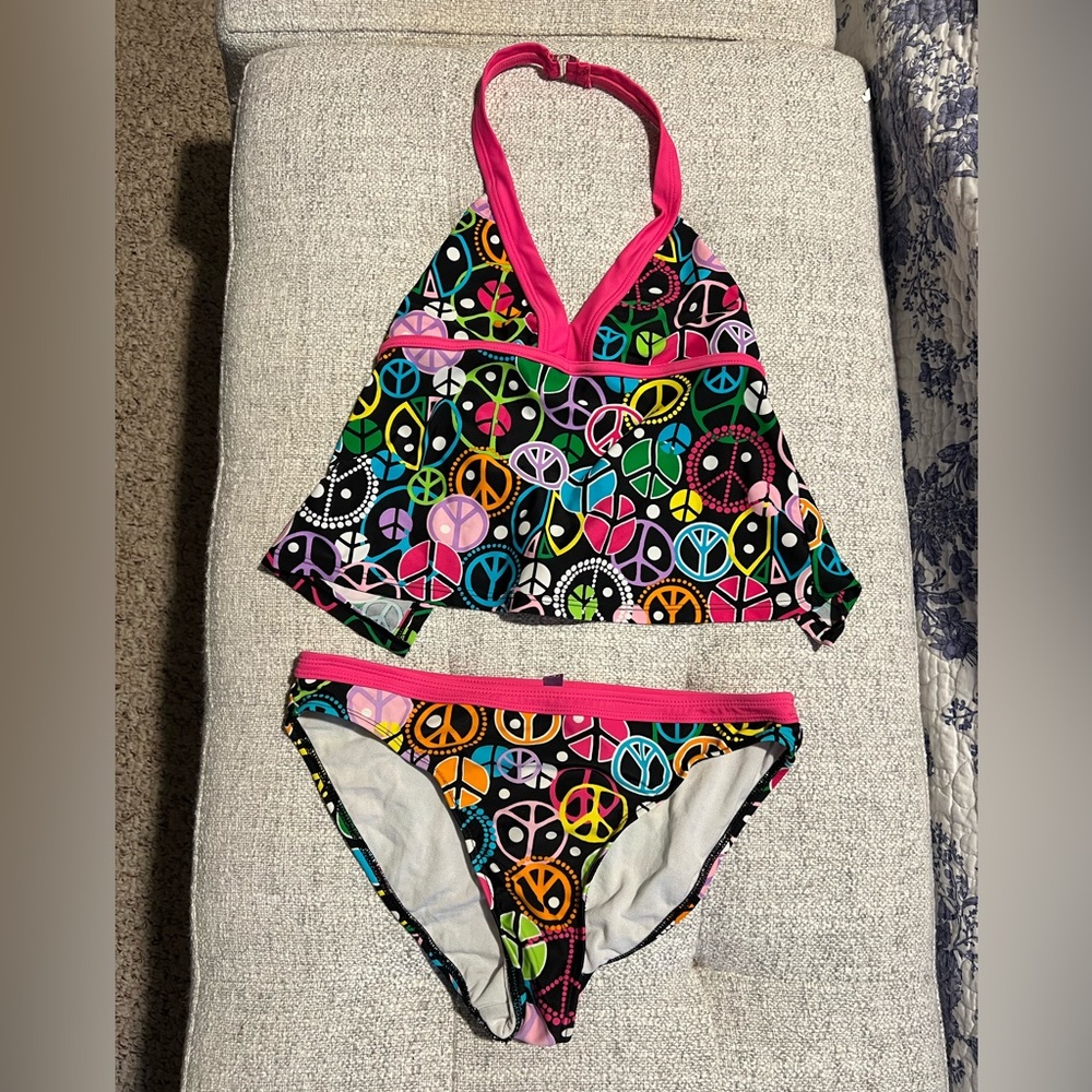 OP Peace Sign Kids Swim Set